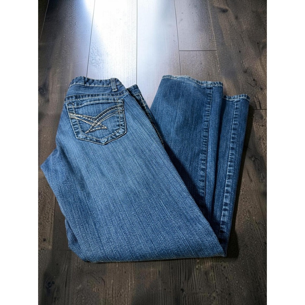 Cinch Ada Womens Bootcut Jeans Medium Wash Western Denim 27/3R - Picture 4 of 9
